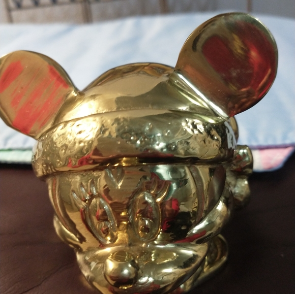 Disney Accents Vintage Micky Mouse Brass Stocking Holder Poshmark